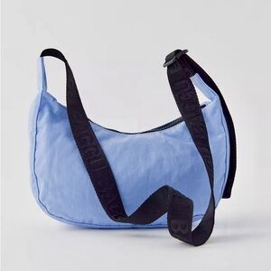 Baggu Small Nylon Crescent Serenity Blue